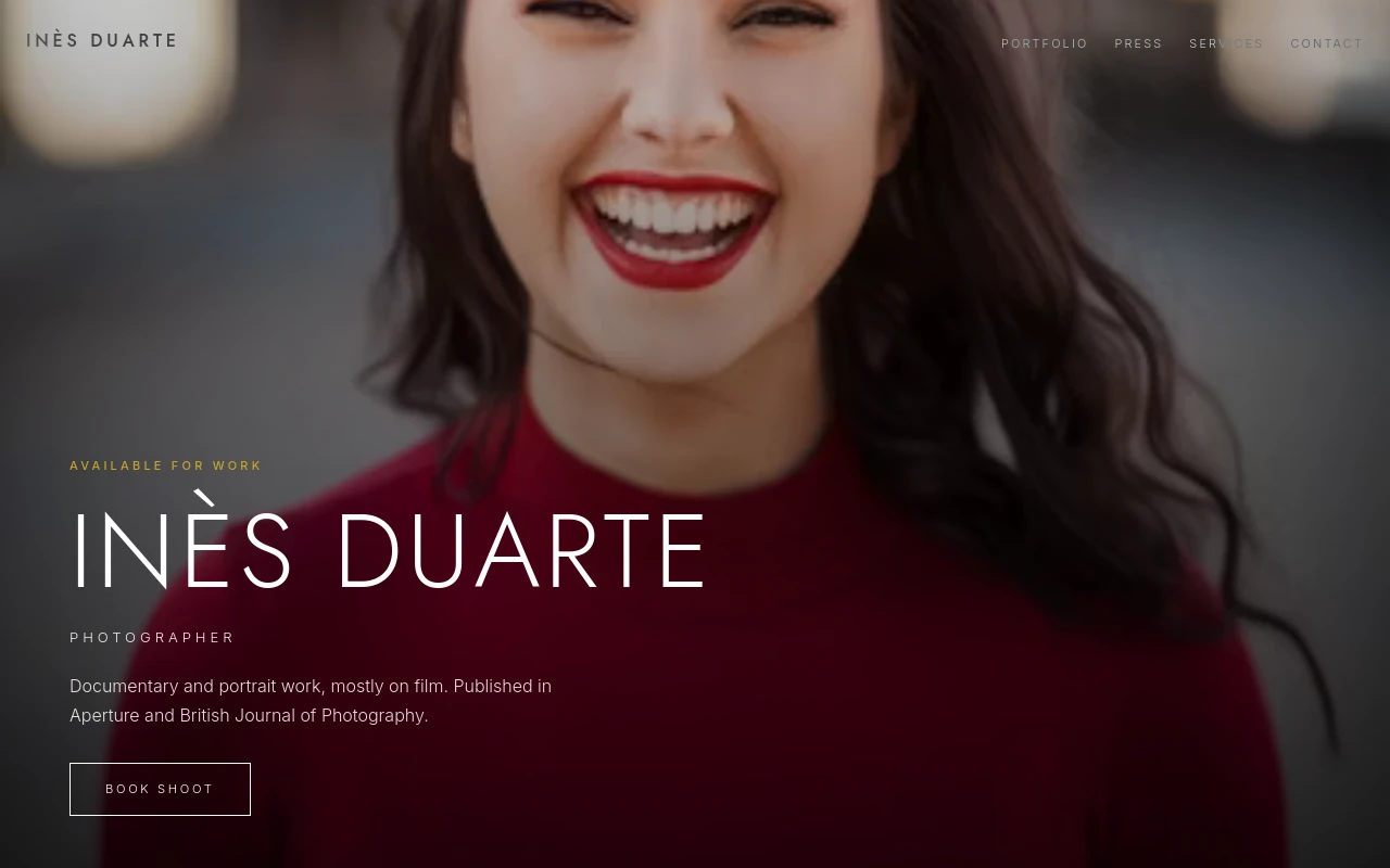 Inès Duarte — Photographer portfolio